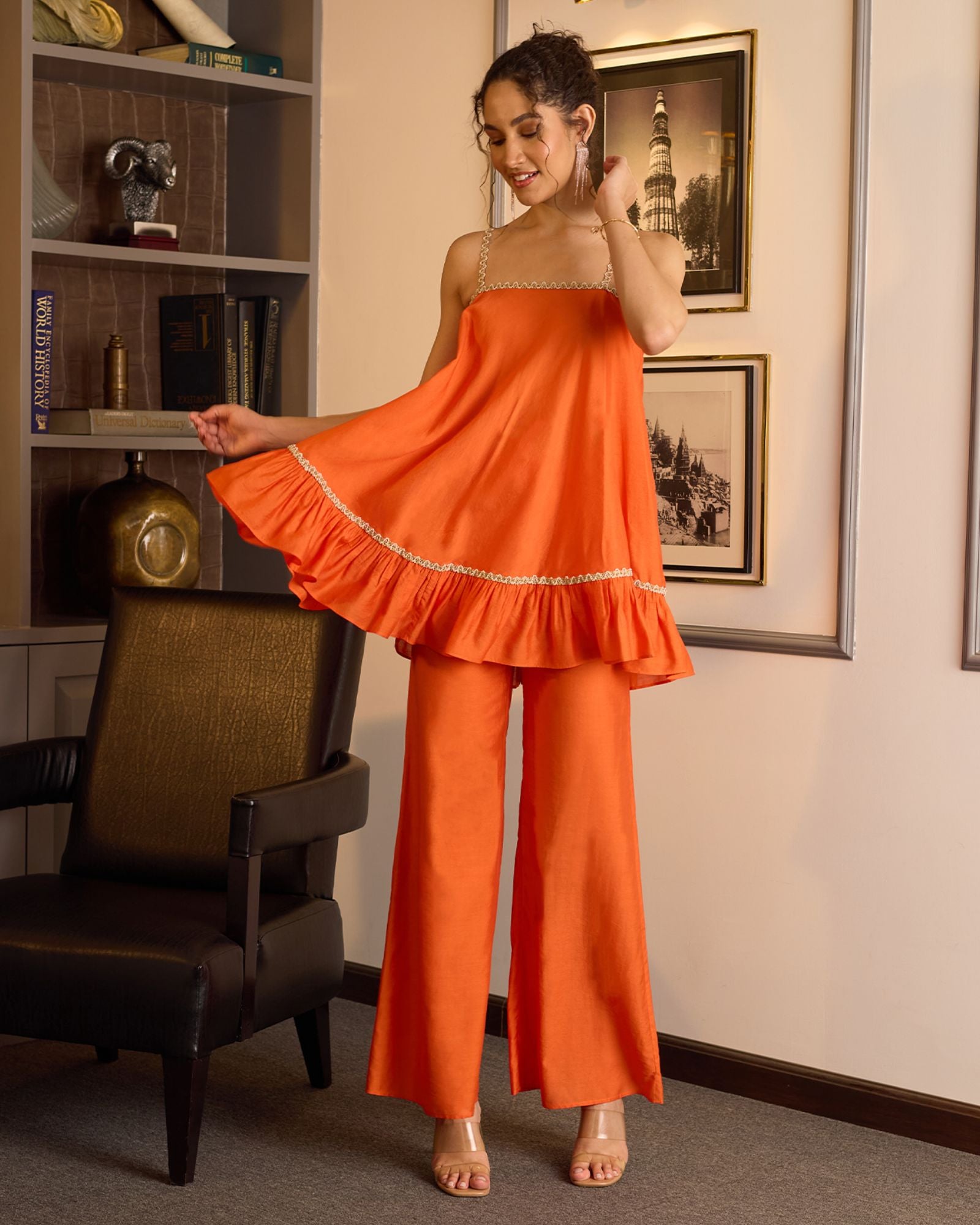 Orange Co-ord Set