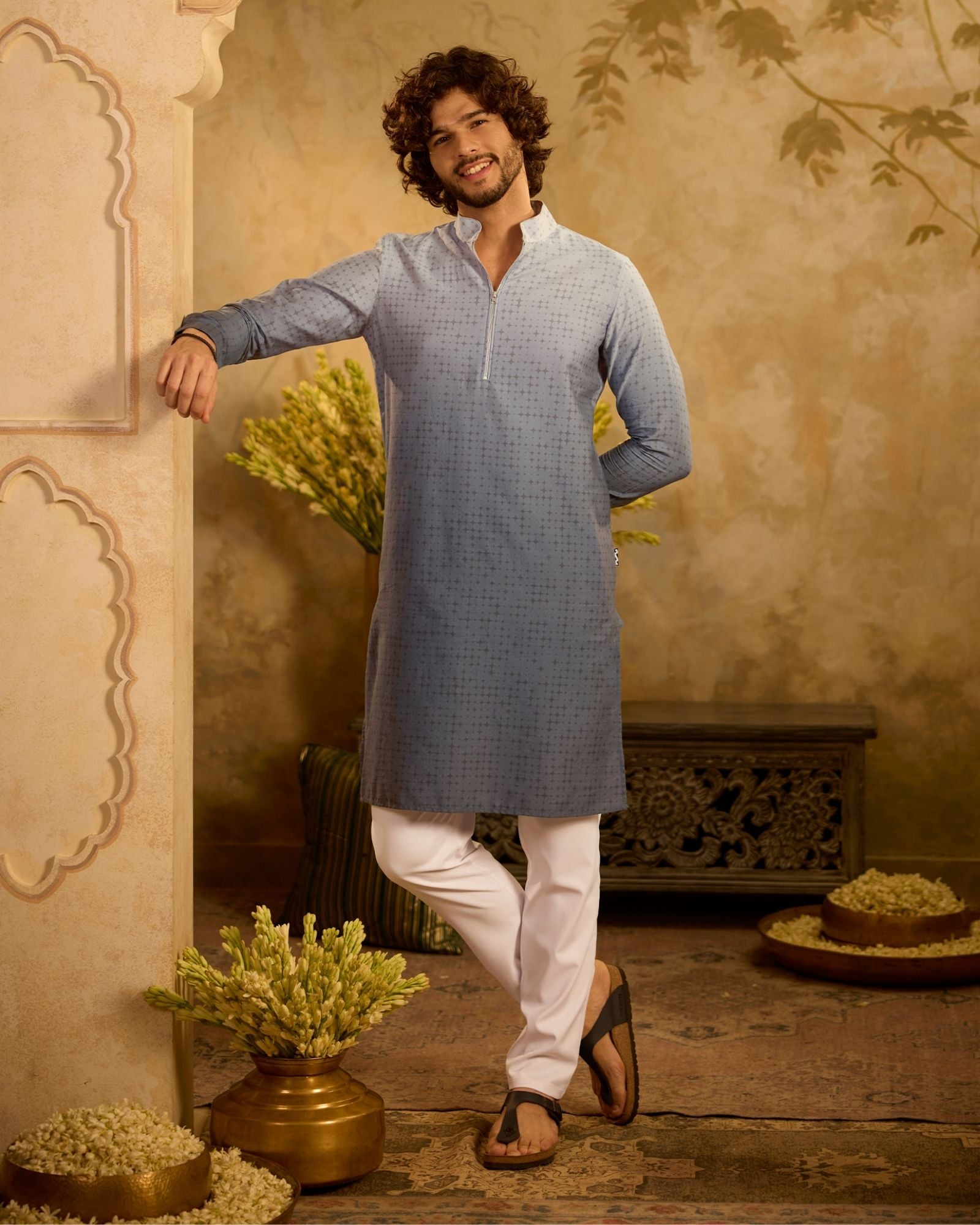 Mist Ombre Kurta Set