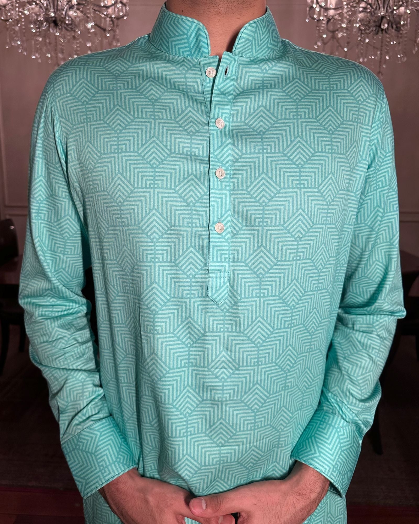 Sea Green Kurta Set