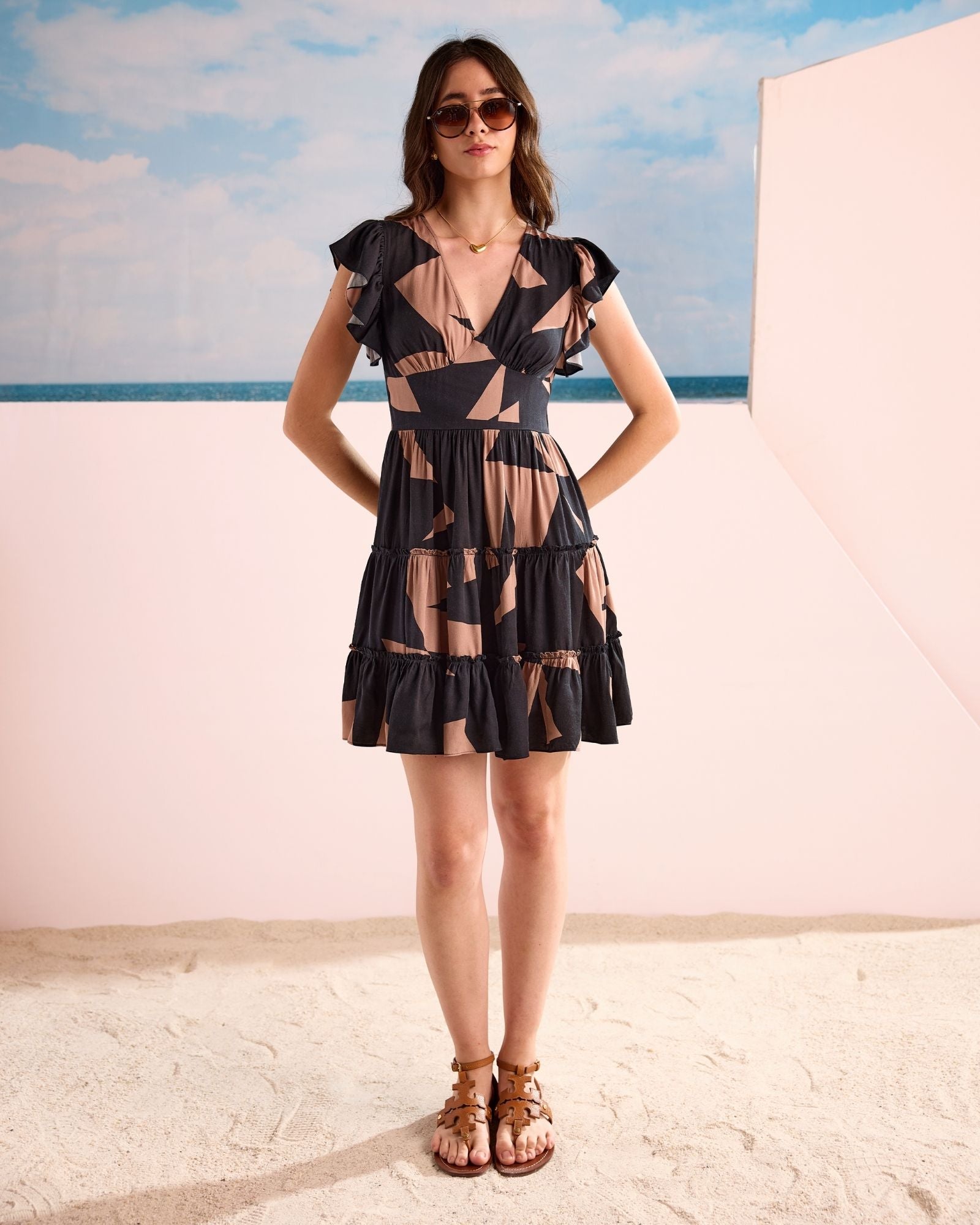 Barcelona Ruffle Dress