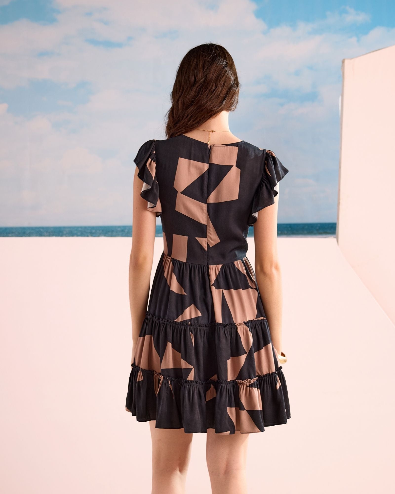 Barcelona Ruffle Dress