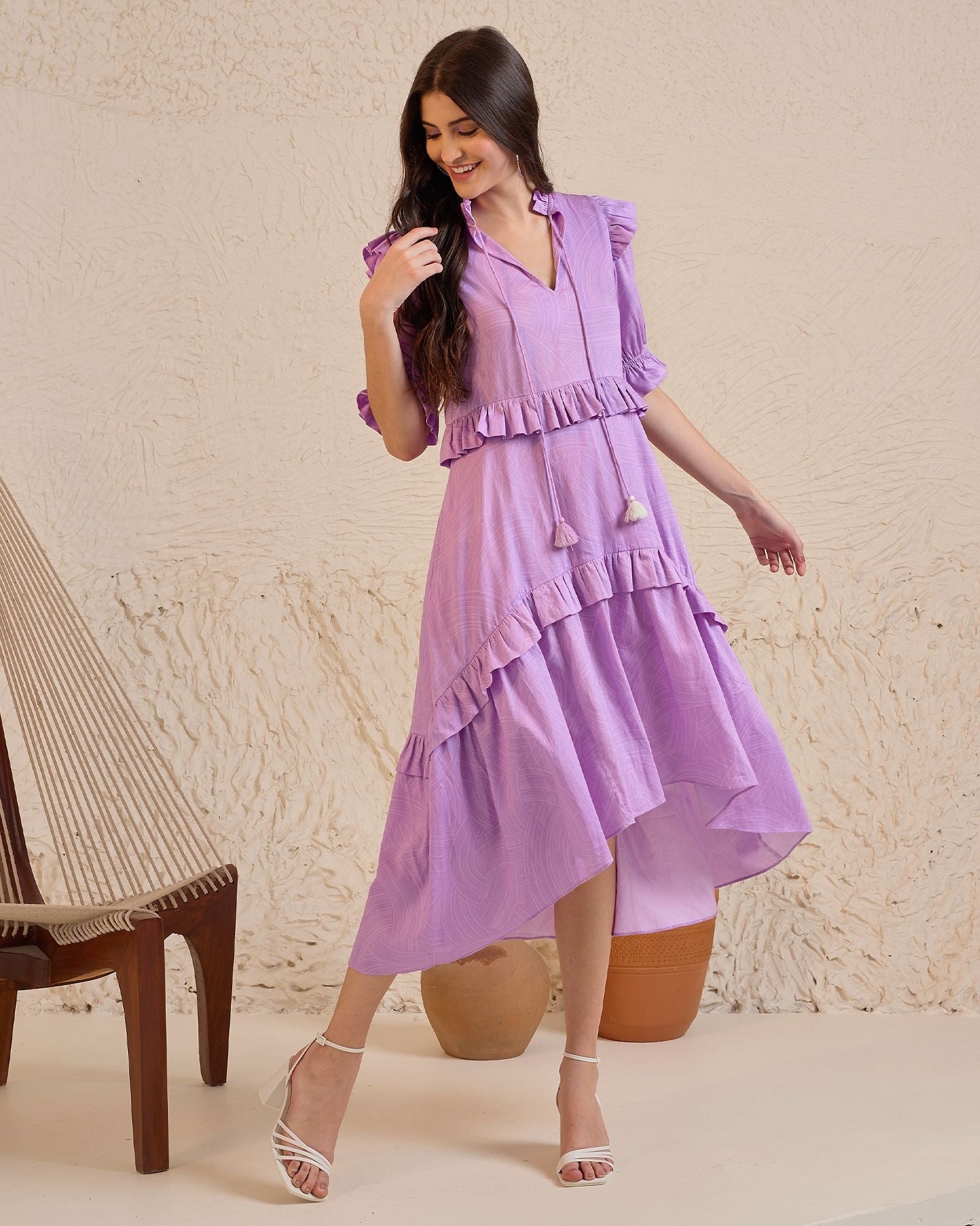 Amethyst Midi Dress