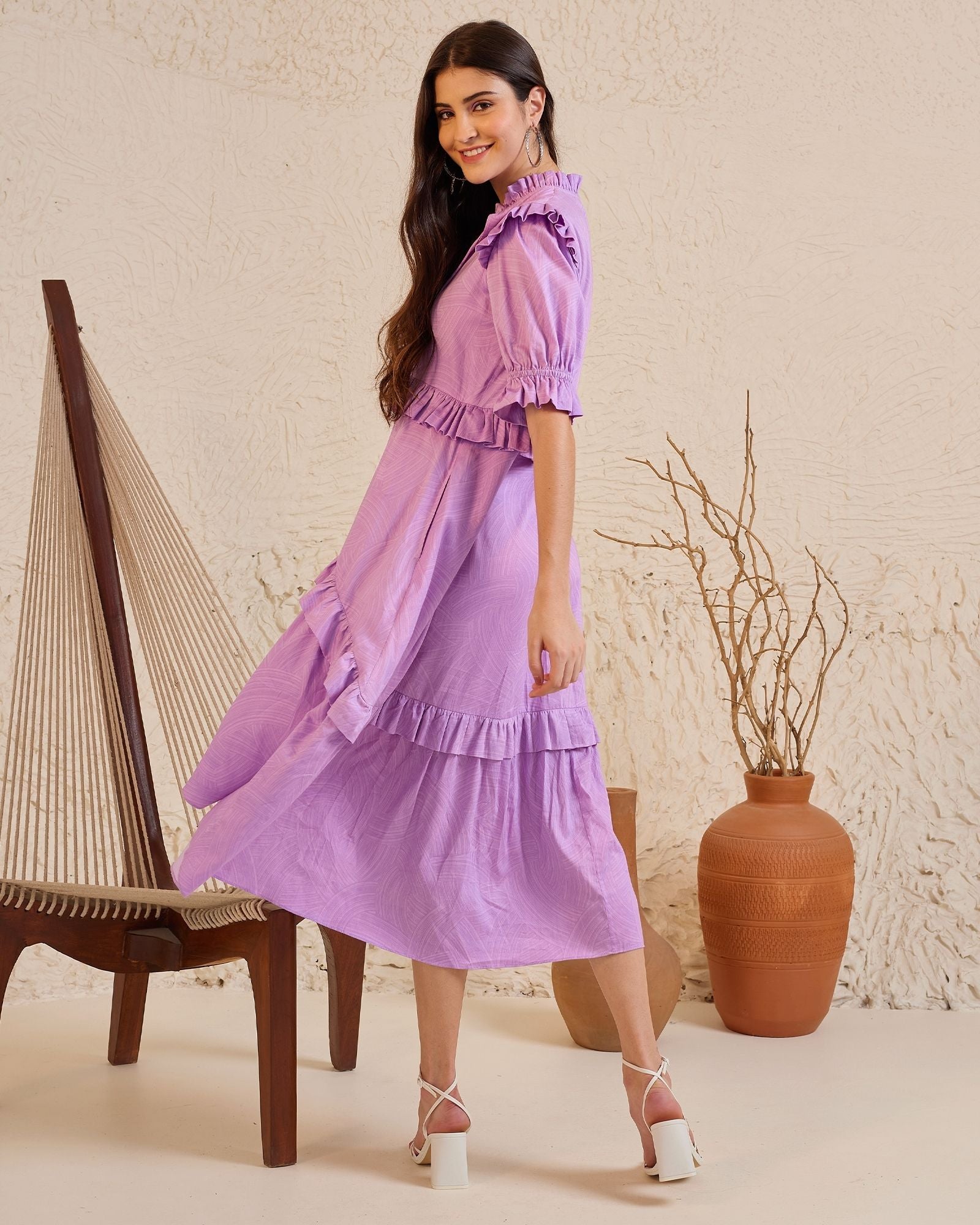 Amethyst Midi Dress
