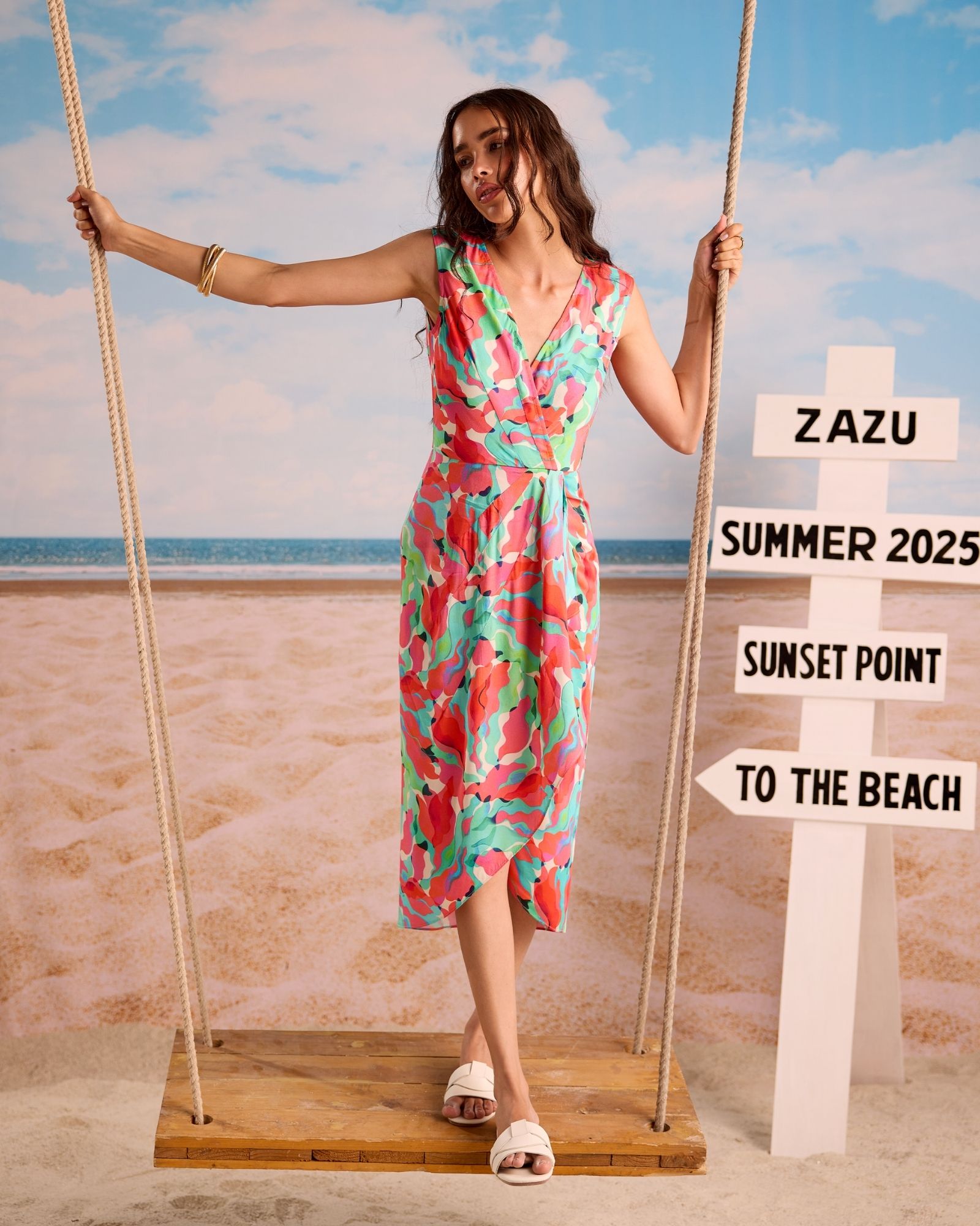Lisbon Midi Dress