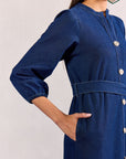 Denim Maxi Dress