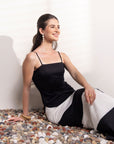 Monochrome Maxi Dress