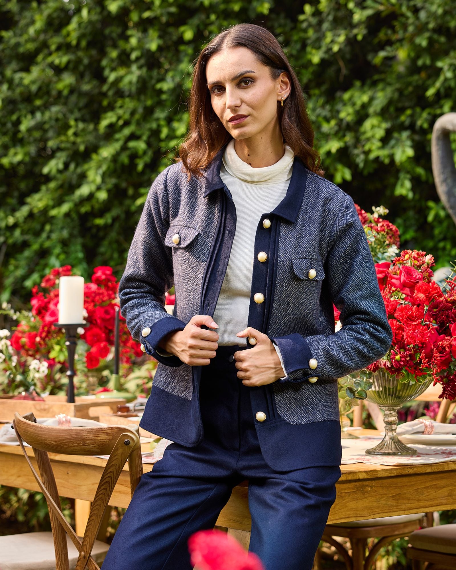 Navy His & Hers Set