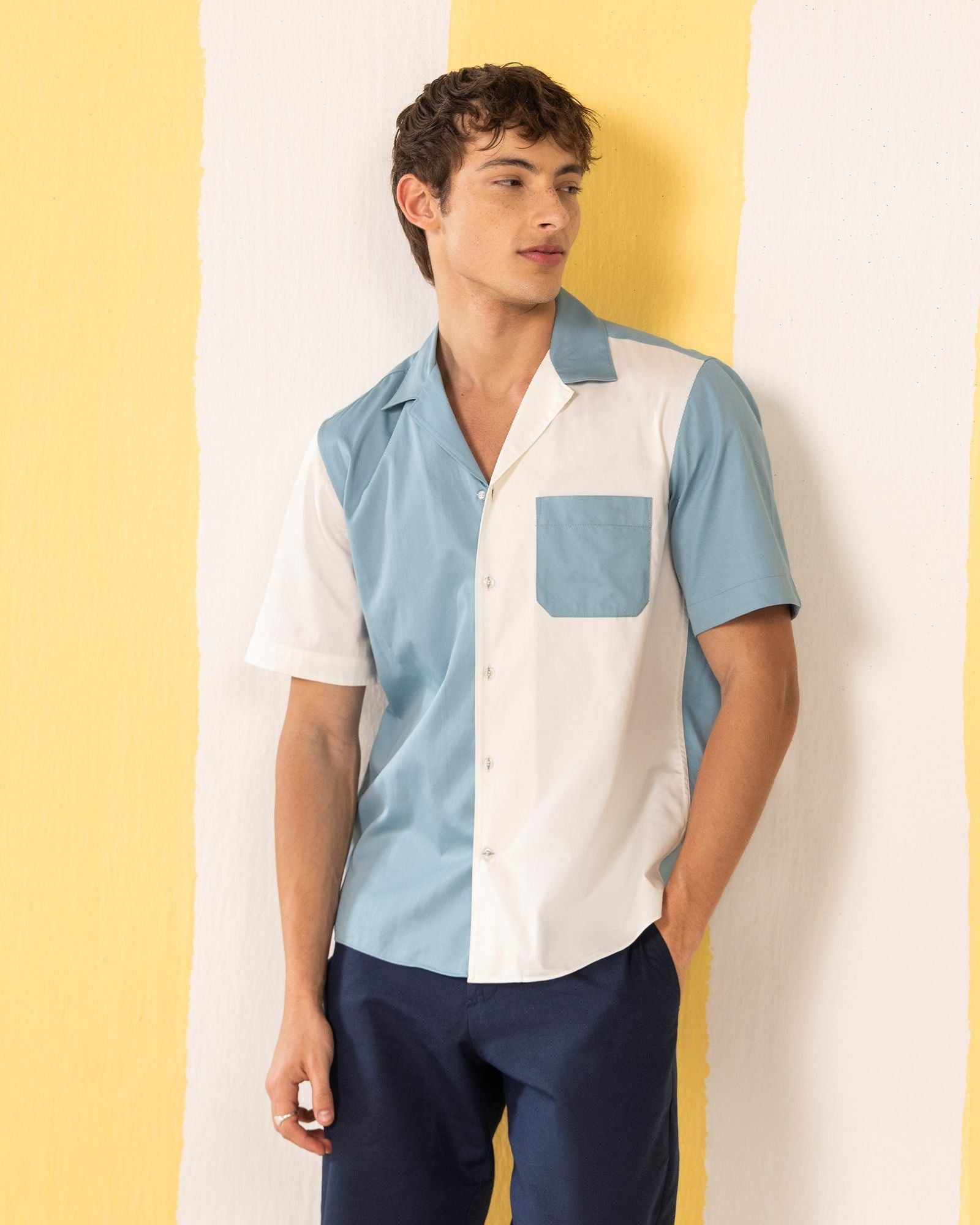 Blue & White Shirt – Zazu