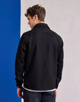 Black Herringbone Jacket