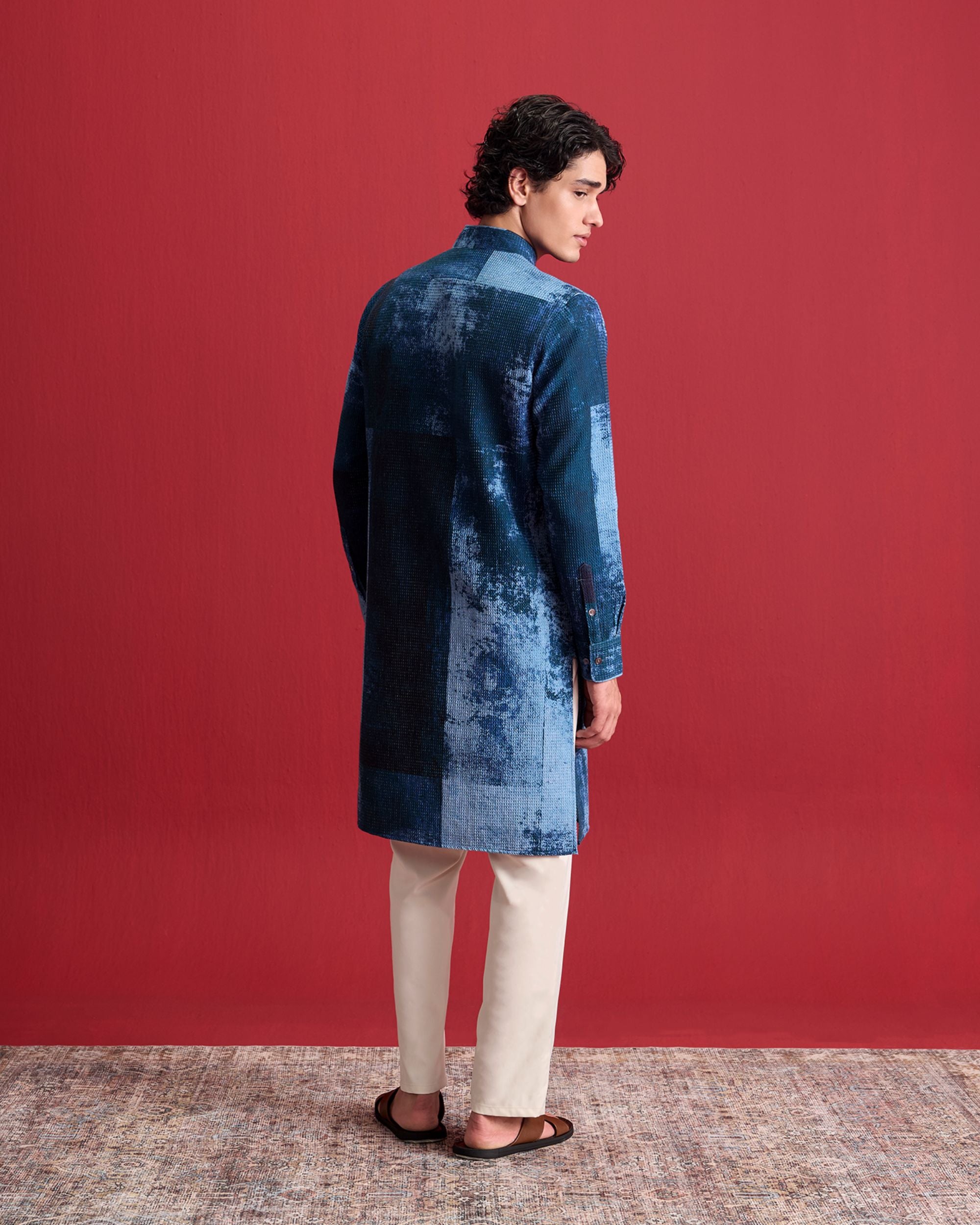 Indigo Haze Kurta Set