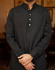 Black Kurta Set