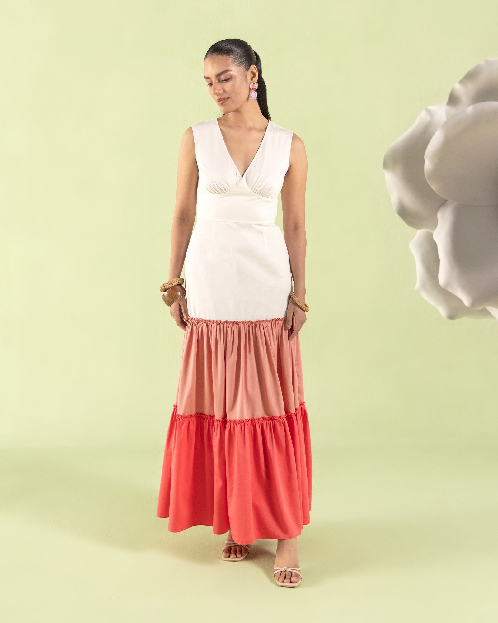 Rosé Maxi Dress