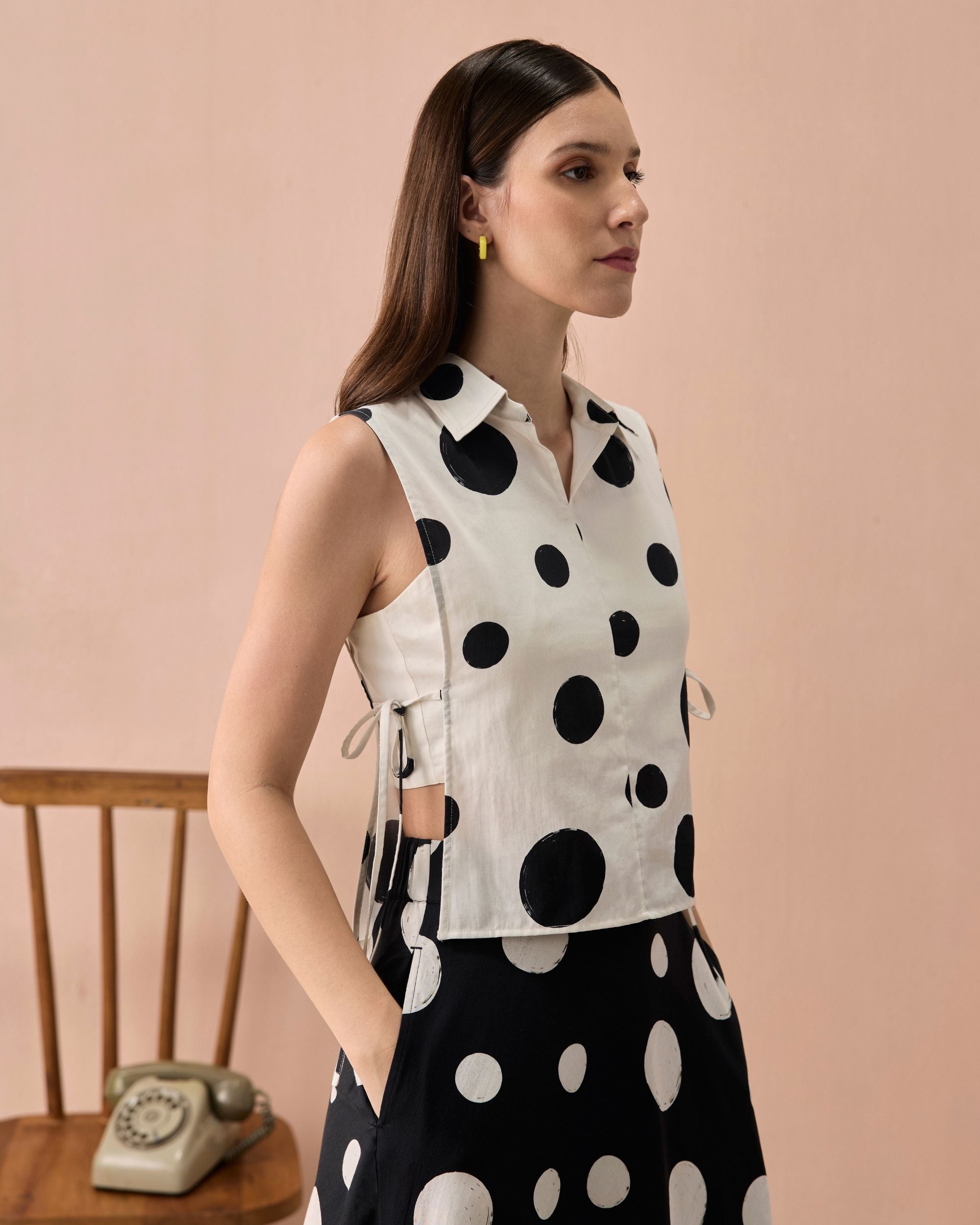 Monochrome Mono Co-ord Set