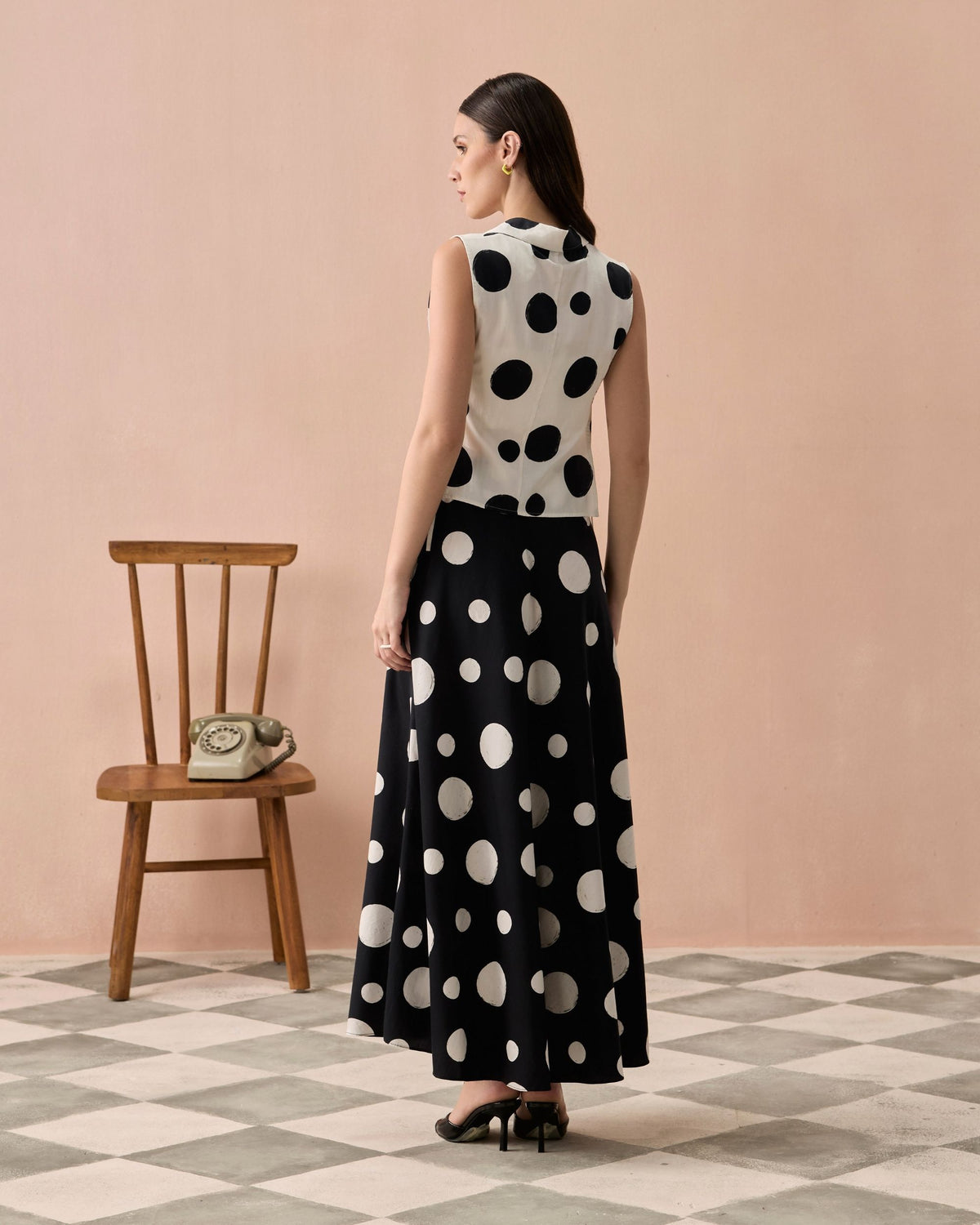 Monochrome Mono Co-ord Set