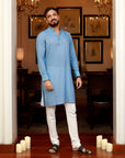 Light Blue Kurta Set