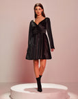 Black Velvet Dress