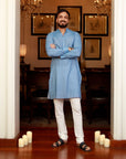 Light Blue Kurta Set