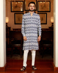 White Kurta Set