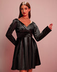 Black Velvet Dress