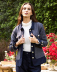 Navy Duchess Jacket