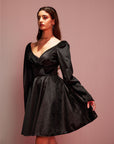 Black Velvet Dress