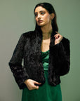 Black Fur Jacket