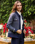 Navy Duchess Jacket