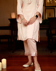 Peach Kurta Set