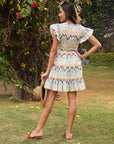 Casablanca Ruffle Dress