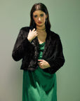 Black Fur Jacket