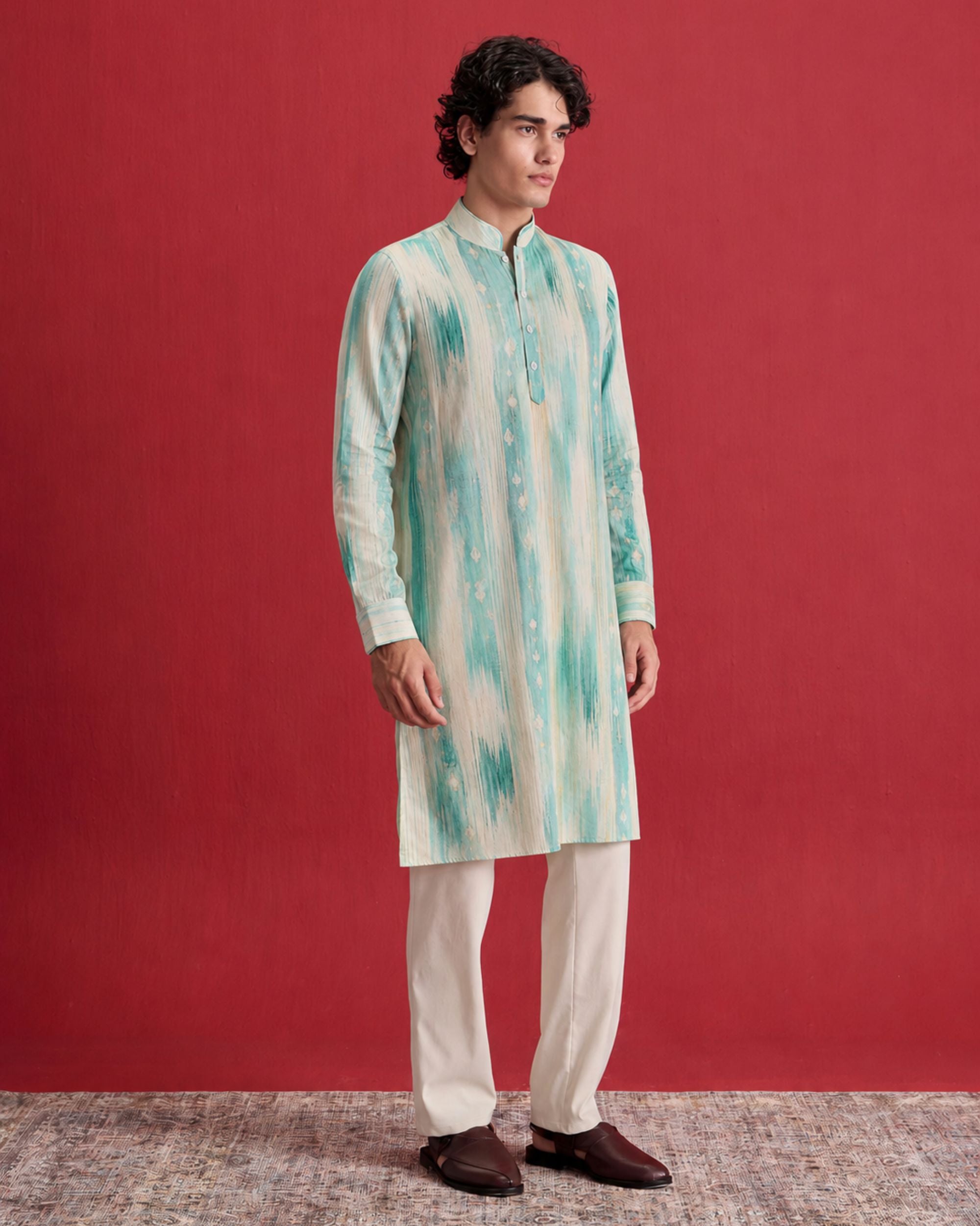 Sage Green Kurta Set