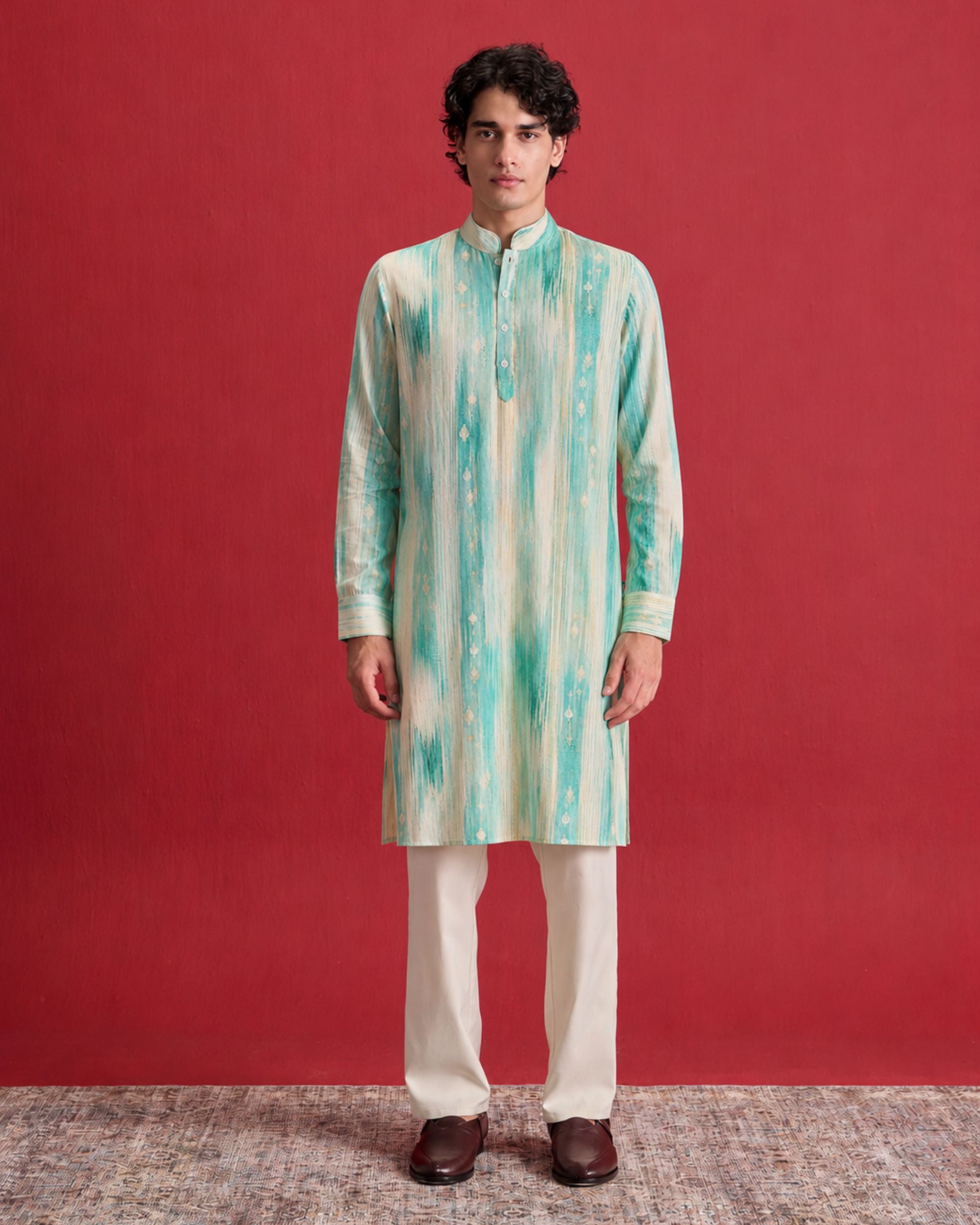 Sage Green Kurta Set