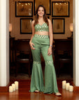 Sage Green Gharara Set