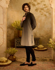 Black Ombre Kurta Set