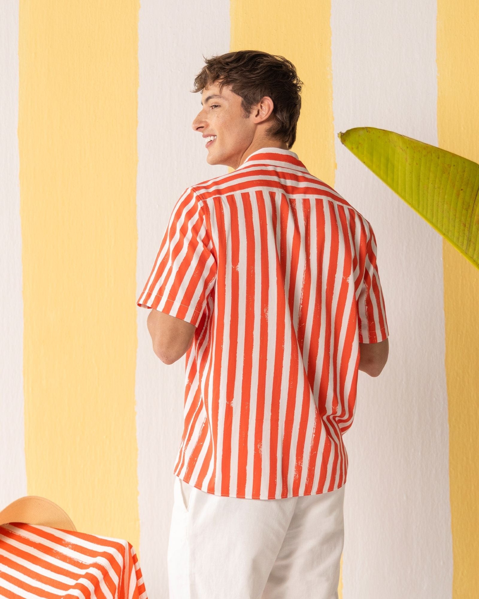 Red &amp; White Striped His &amp; Hers Set