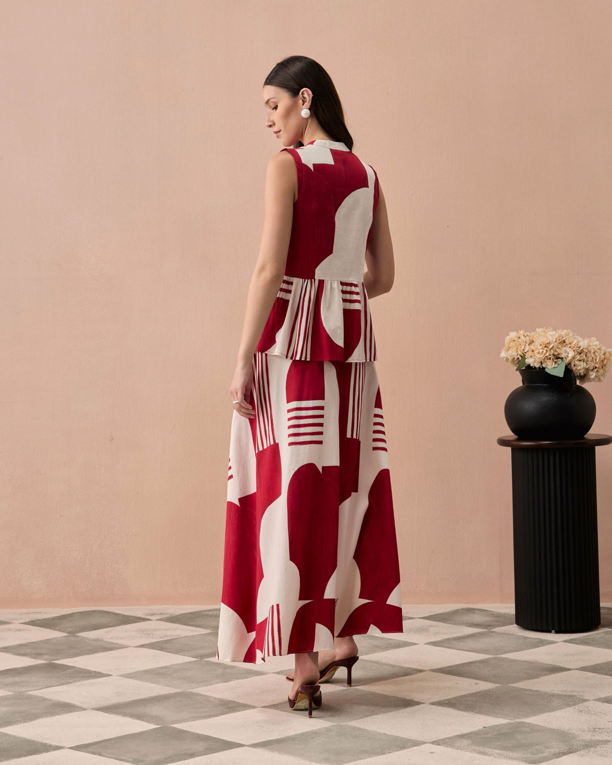 Merlot Matisse Co-ord Set