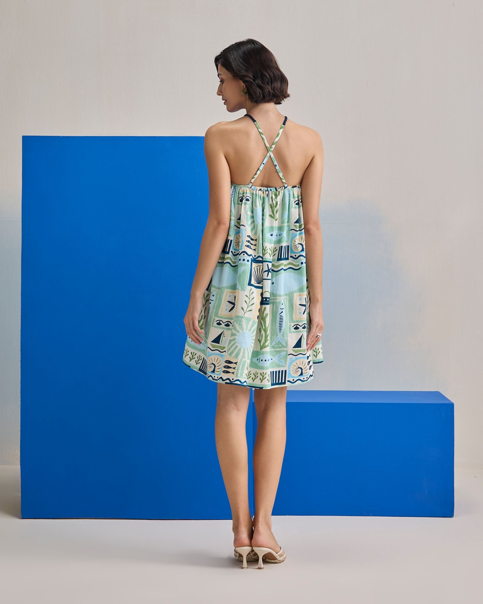Coastal Mint Short Dress