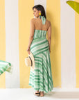 Green Striped His & Hers Set