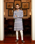 White Kurta Set