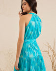 Aqua Maxi Dress