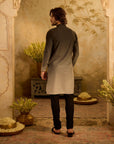 Black Ombre Kurta Set
