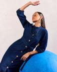 Denim Maxi Dress