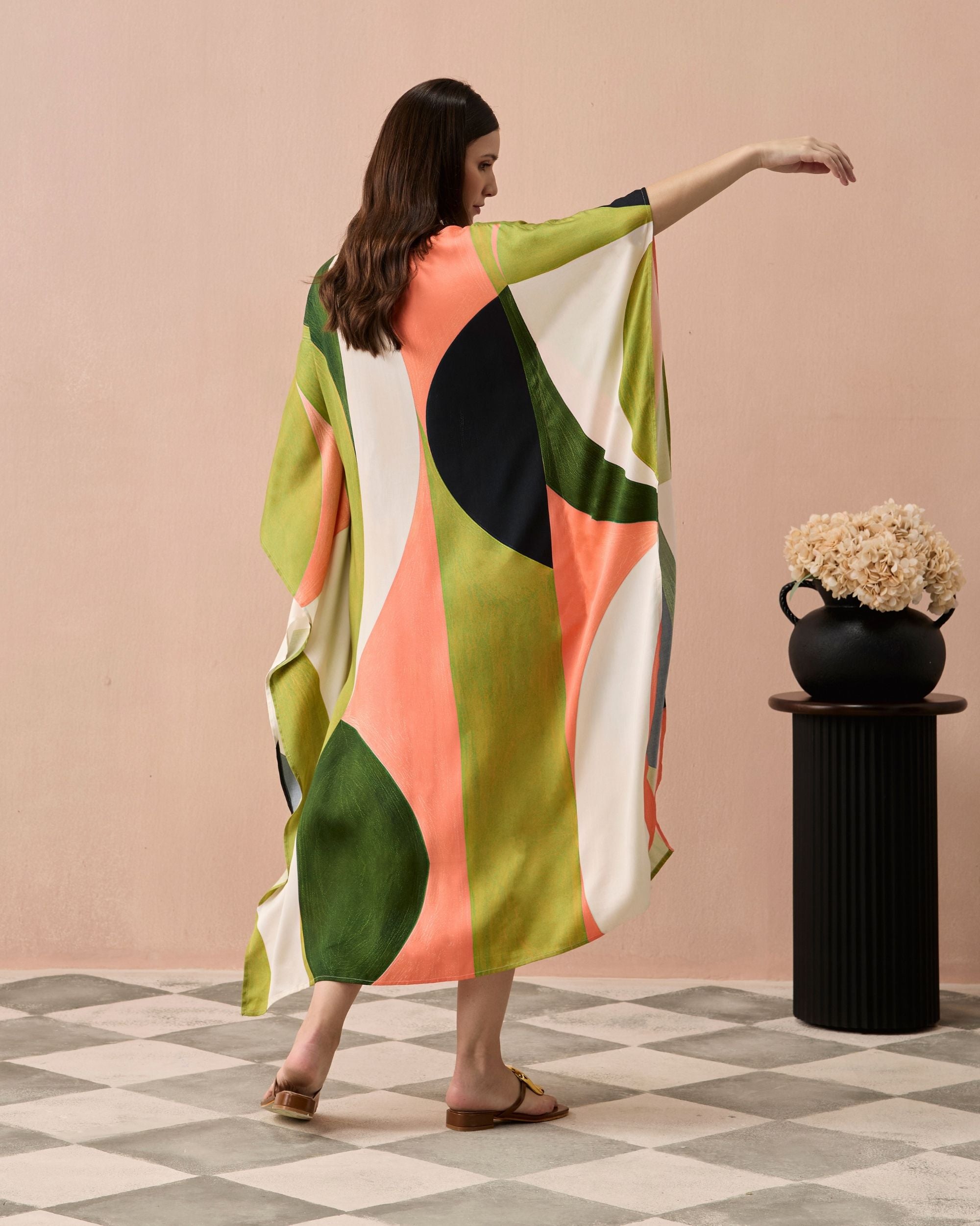 Olive Calder Kaftan Dress