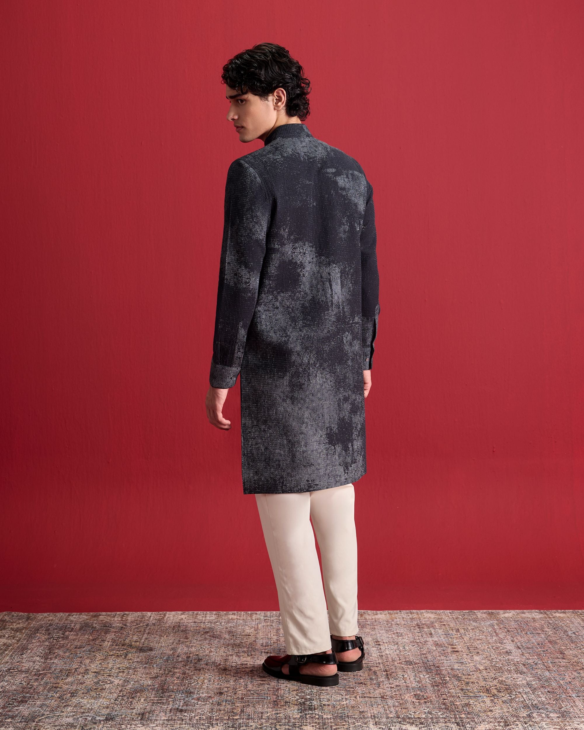 Charcoal Haze Kurta Set
